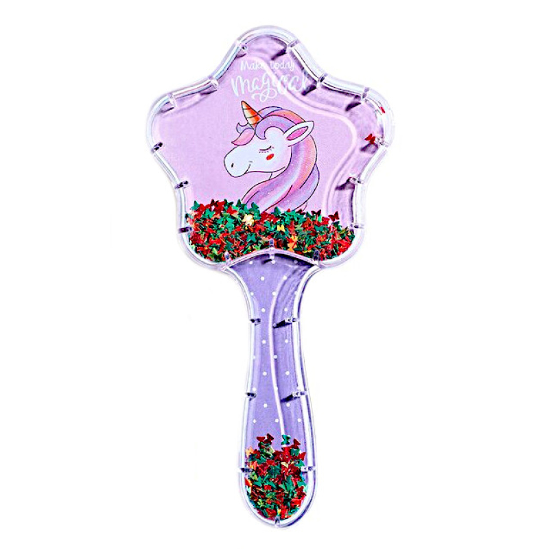 Sweet Dreams haar borstel Unicorn paars 02